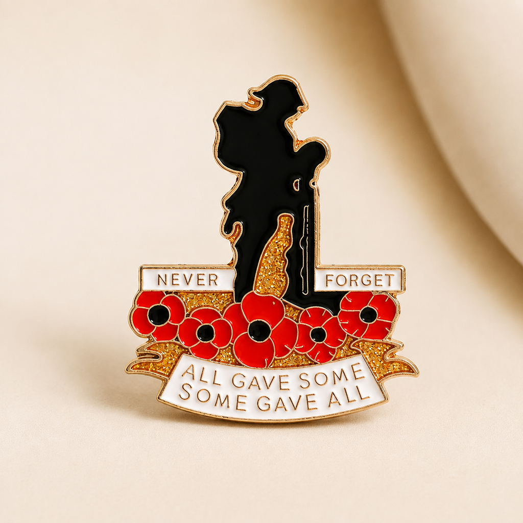 🌺 Limited Edition Red Poppy 111th Anniversary Remembrance Brooch