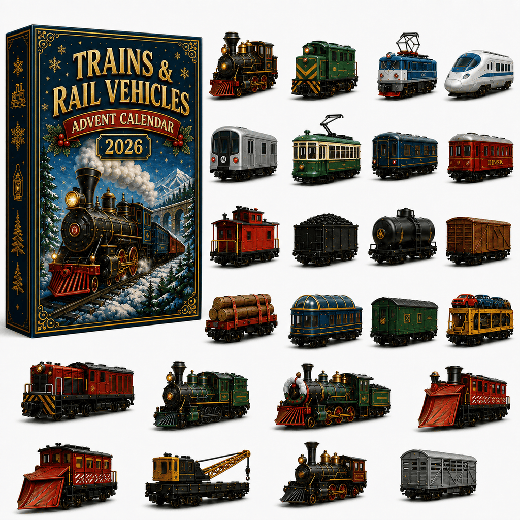 🚂Trains & Rail Vehicles Advent Calendar 2026