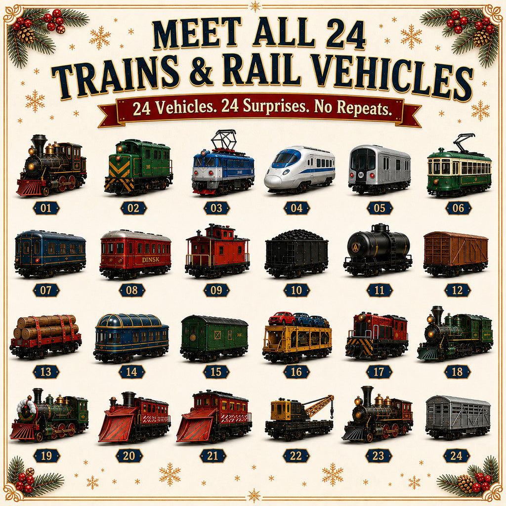🚂Trains & Rail Vehicles Advent Calendar 2026