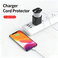 2PCS 2-in-1 Silicone Charger Protector with Cord Wrap for 18W/20W Adapters ✅